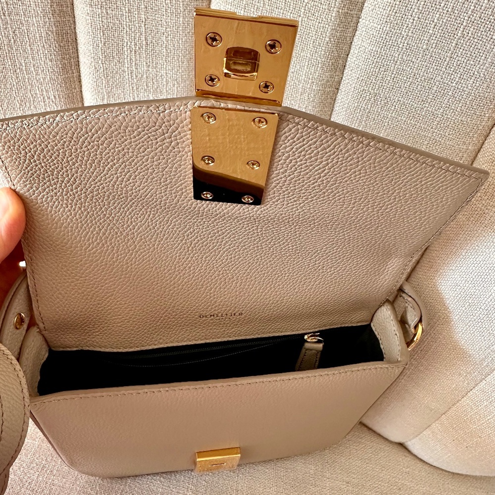 DeMellier Small Vancouver Leather Crossbody Bag - Picture 2 of 6
